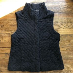 Eileen Fisher Quilted Vest Large